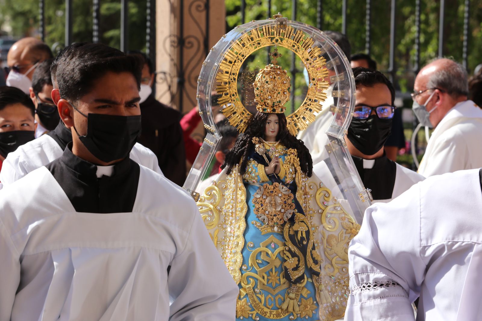 Reciben Saltillenses a la Virgen de Zapopan