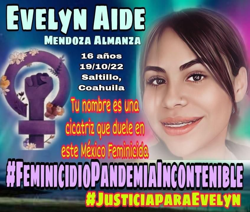 Consterna en redes sociales feminicidio de Evelyn “N”