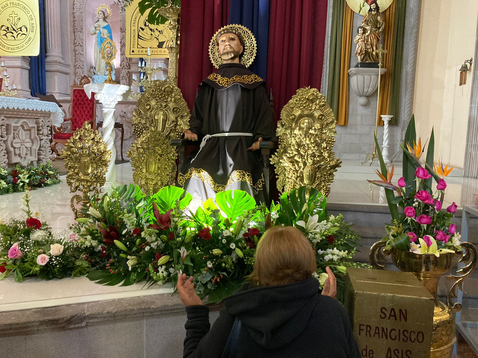 Celebran 440 años de presencia franciscana en Saltillo