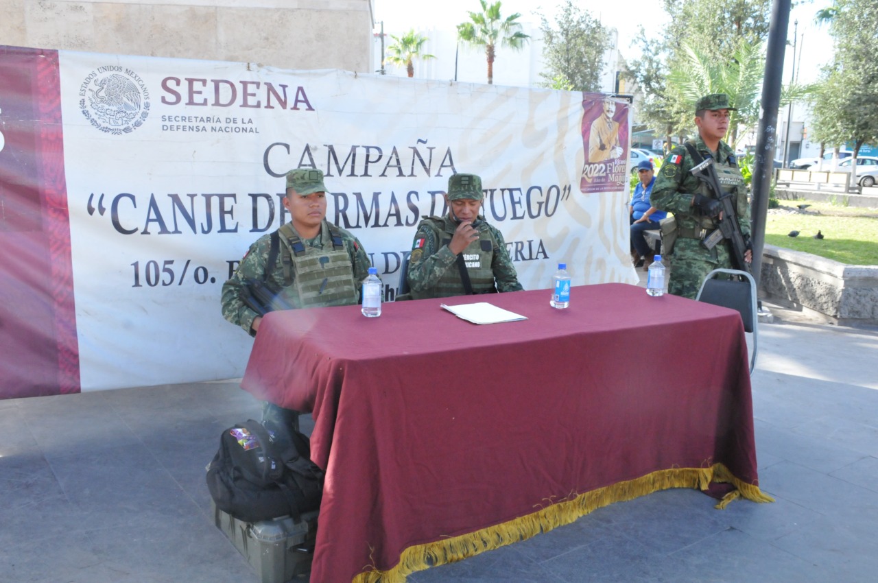 Sigue invitación abierta para participar en la campaña de Canje de Armas