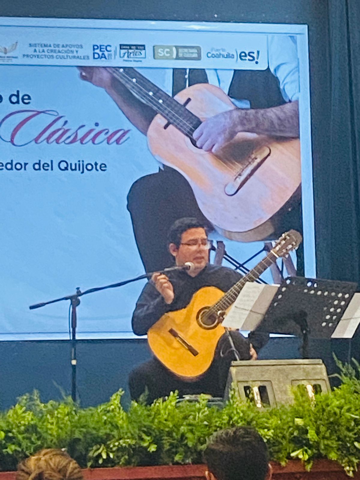 Ofrecen recital de guitarra clásica Un viaje sonoro alrededor del Quijote
