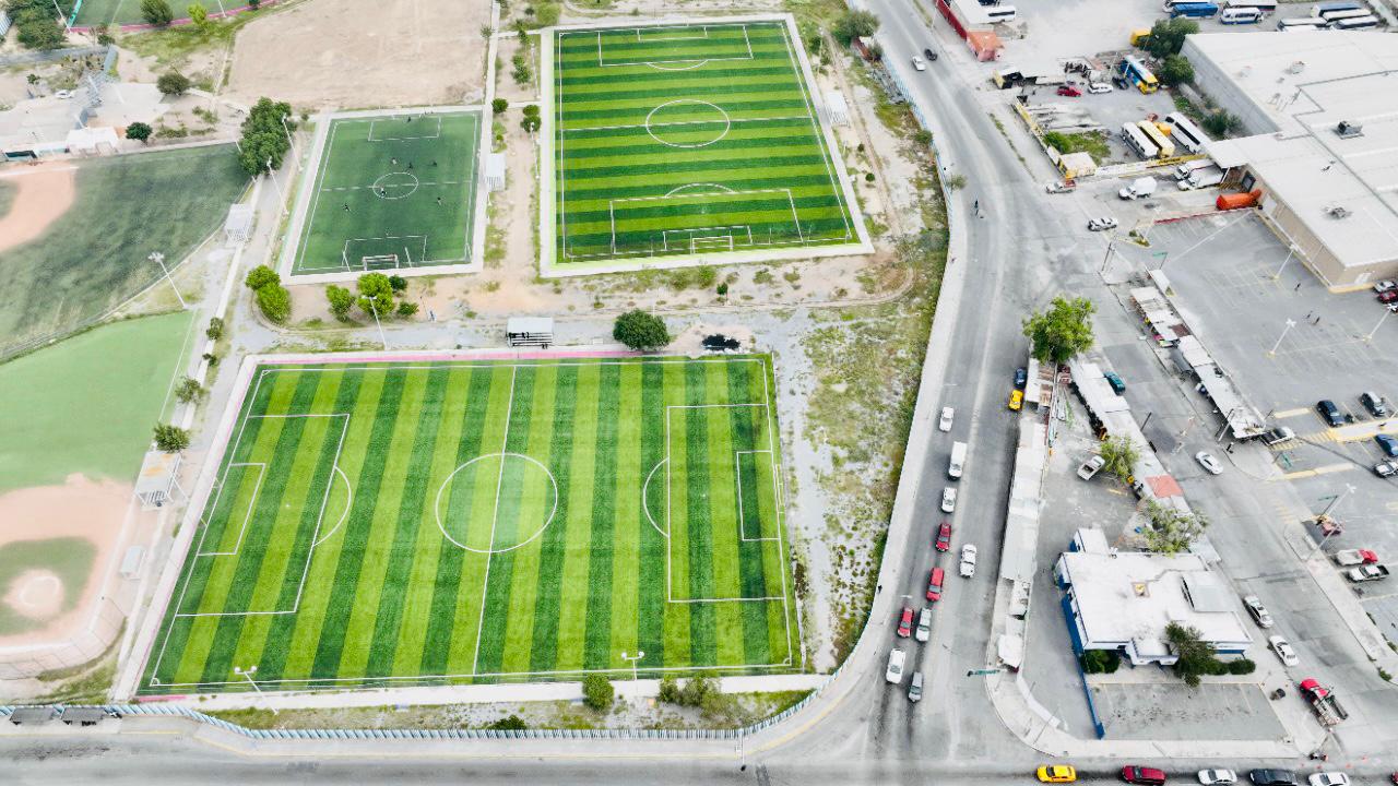 Rehabilitamos canchas deportivas en apoyo a la juventud:  Chema Fraustro