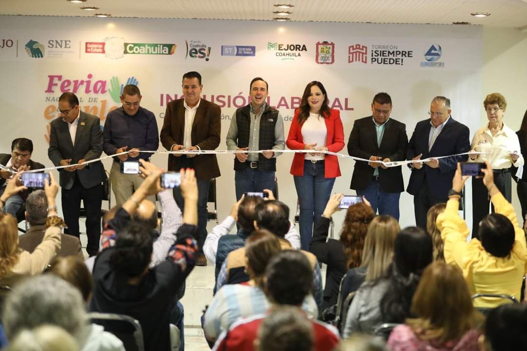 Llevan feria del empleo de Inclusión laboral a Torreón