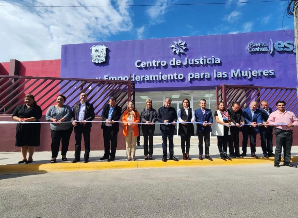 Inaugura MARS Centro de Justicia para las Mujeres en Piedras Negras