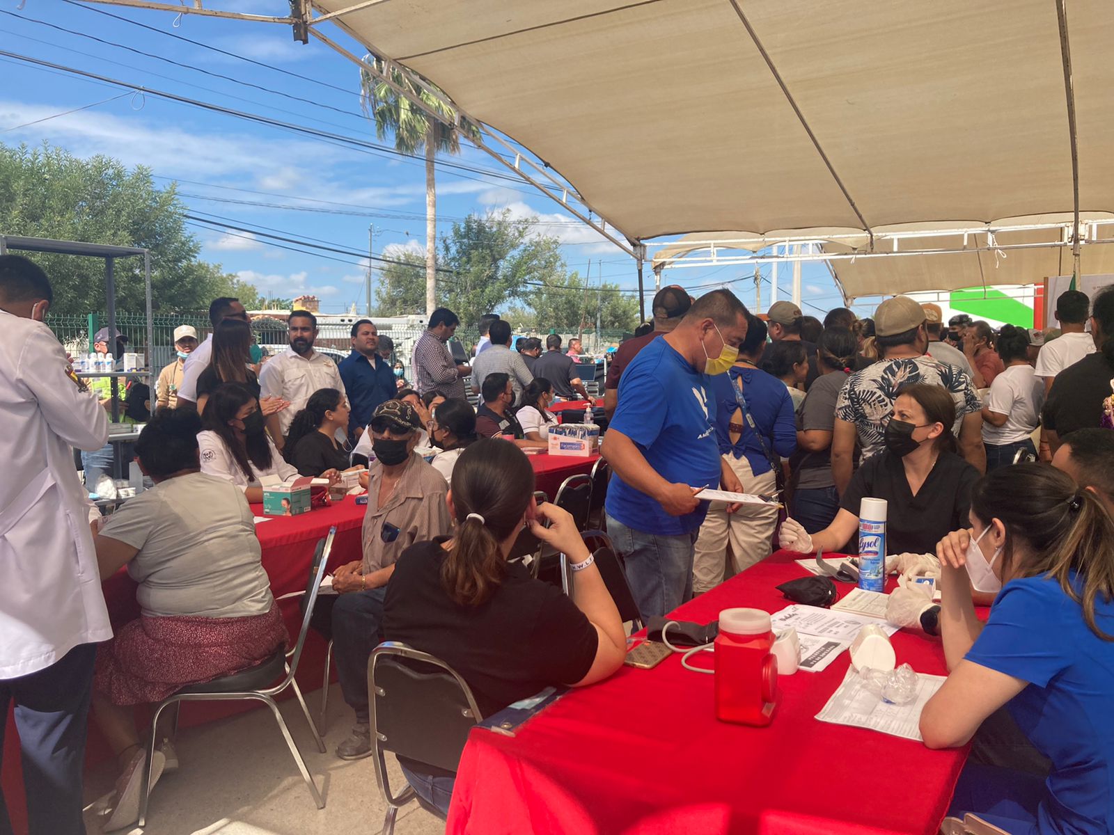 Realizan brigada de seguridad en Región Norte