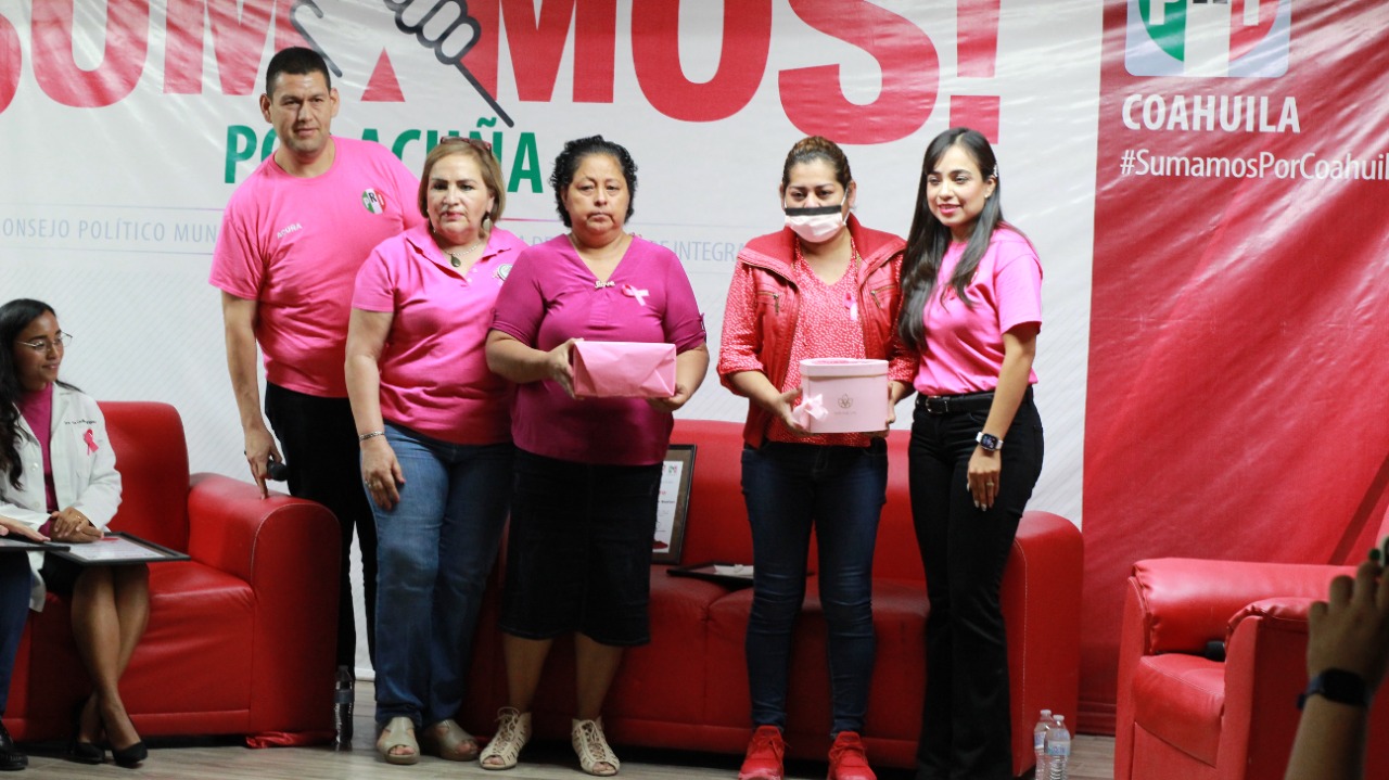 Desarrolla PRI Acuña foro abierto sobre cáncer de mama