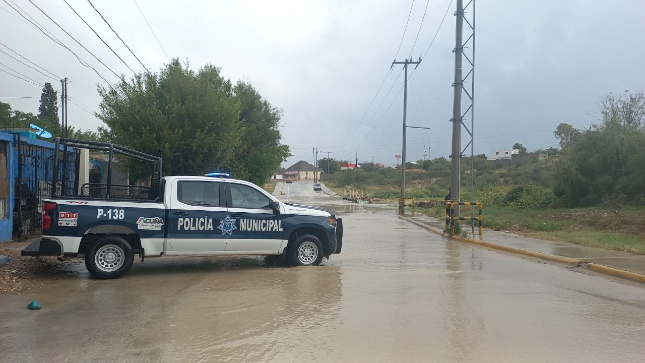 Inundaciones menores deja ingreso de nuevo frente frío en Acuña