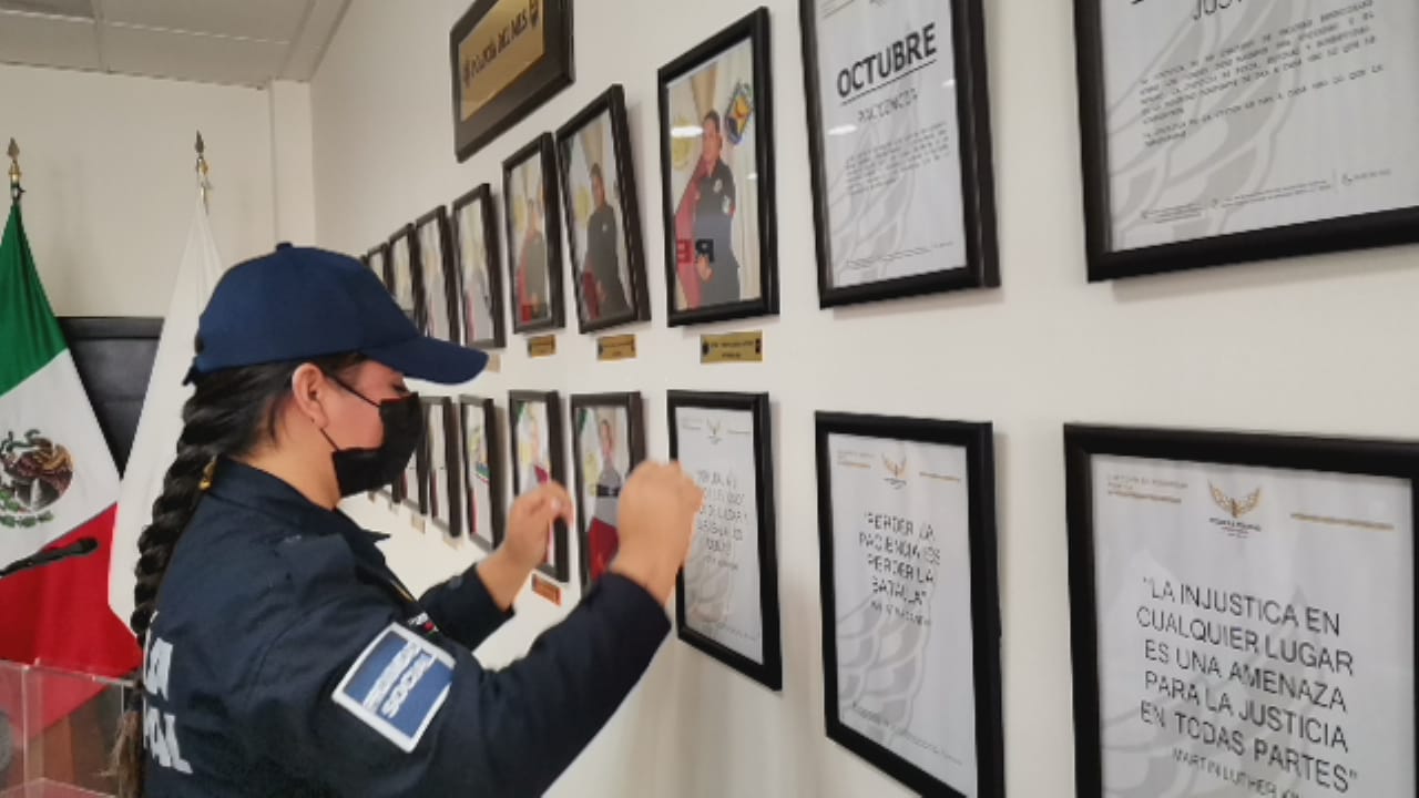 Supervisa Norma Treviño unidades y cumplimiento de protocolos de policías