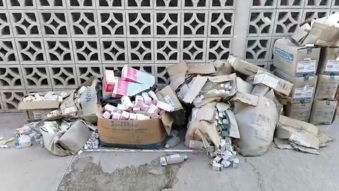 Denuncian desperdicio de medicamento en hospital de Francisco I. Madero
