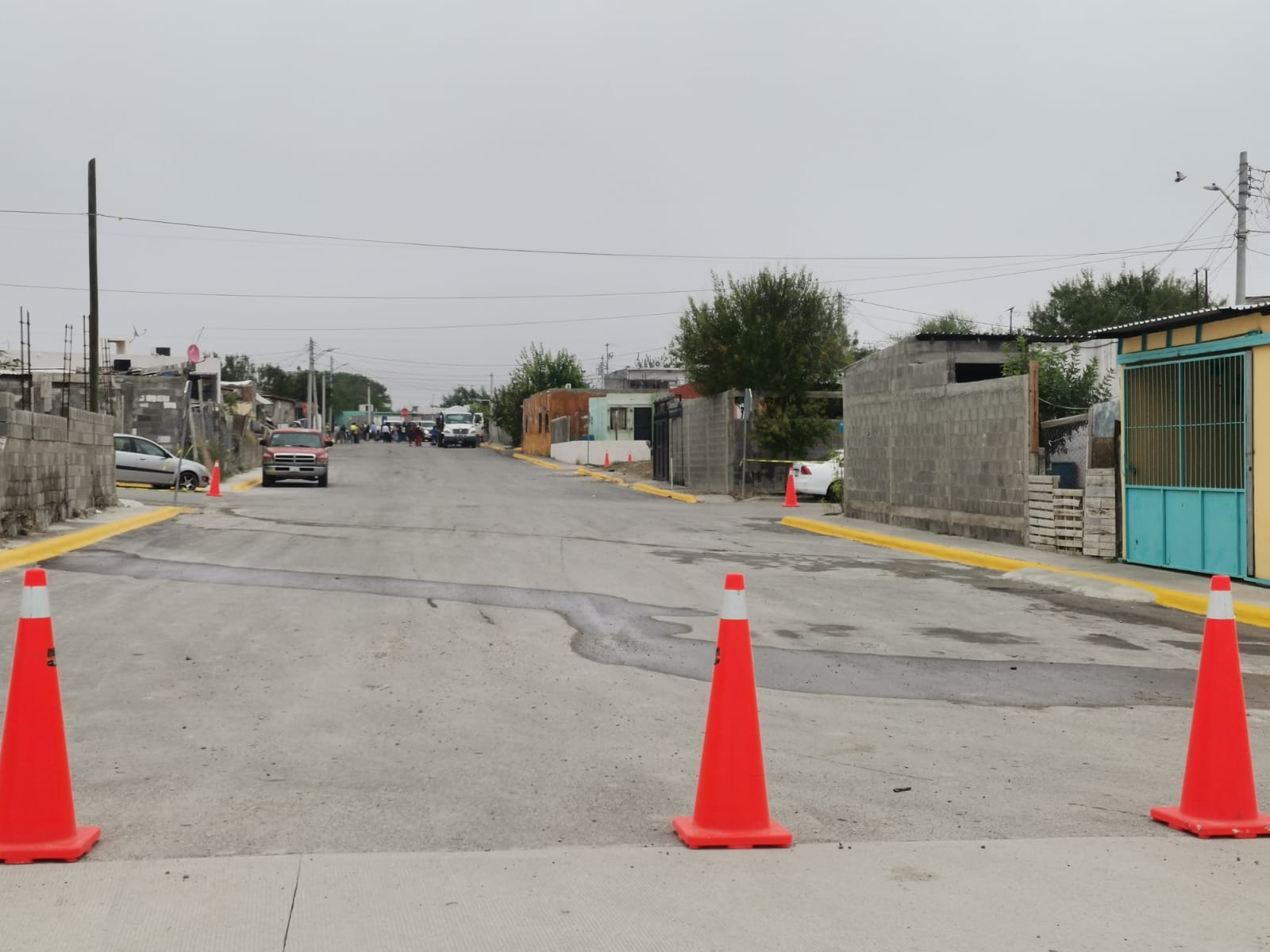 Entregan obra de pavimentación en colonia de Piedras Negras