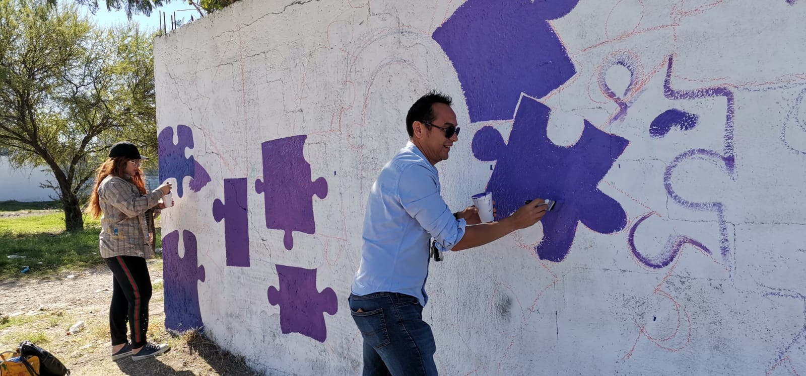 Apoya Urbain Paint a dar color a organismo que lucha a favor del autismo