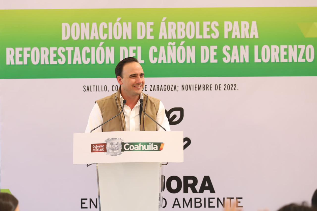 Arrancan proyecto de reforestación con Mejora Coahuila
