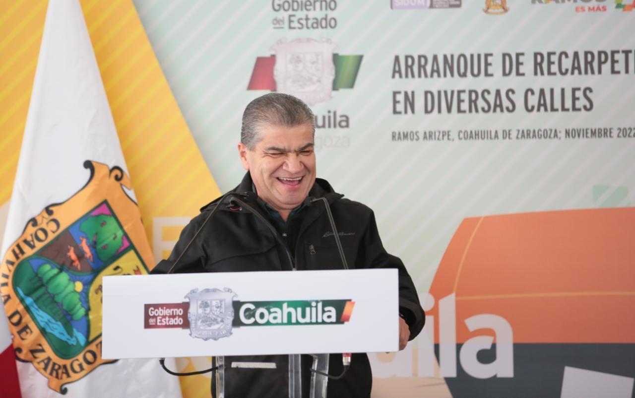 Arranca Miguel Riquelme y José María Morales obras viales con inversión de 25 MDP