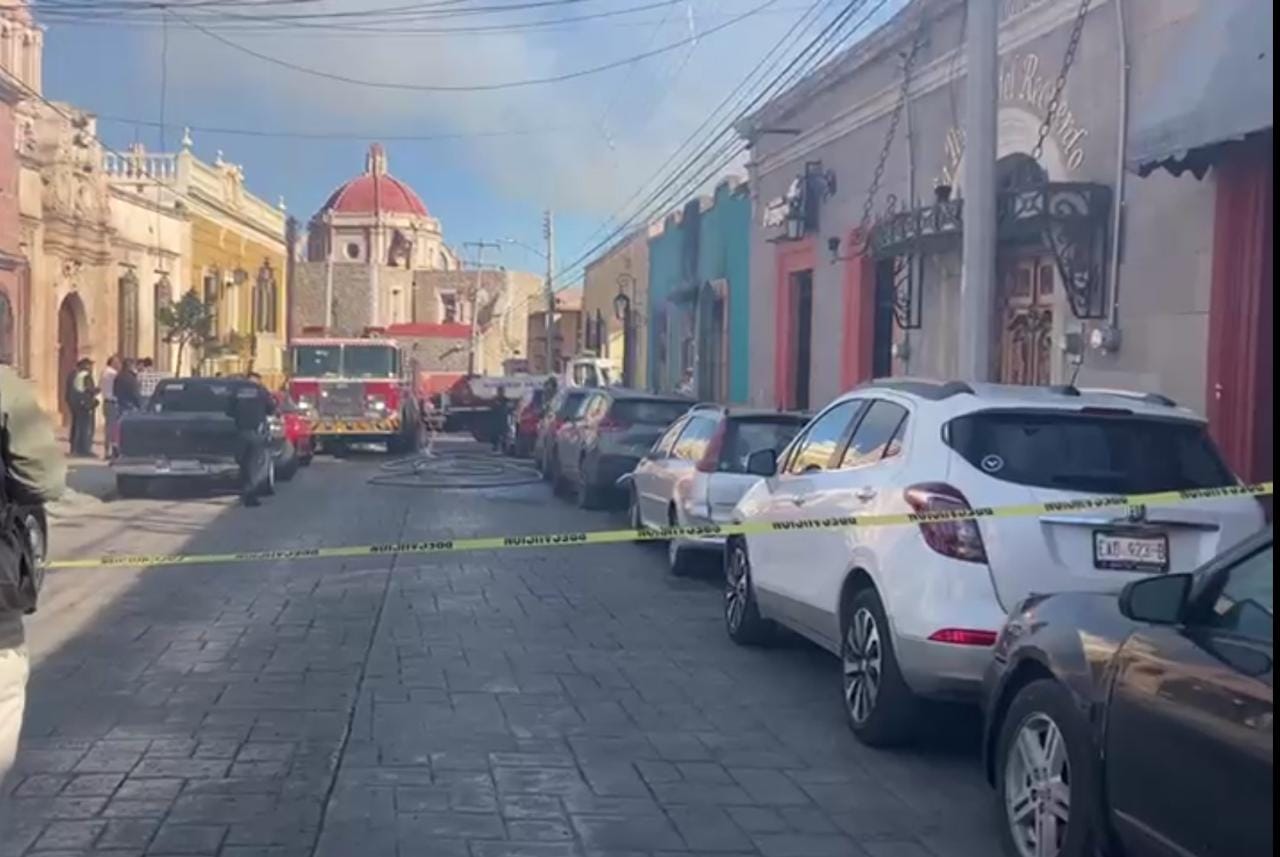 Se incendia restaurante “Patio Azul”, en Saltillo