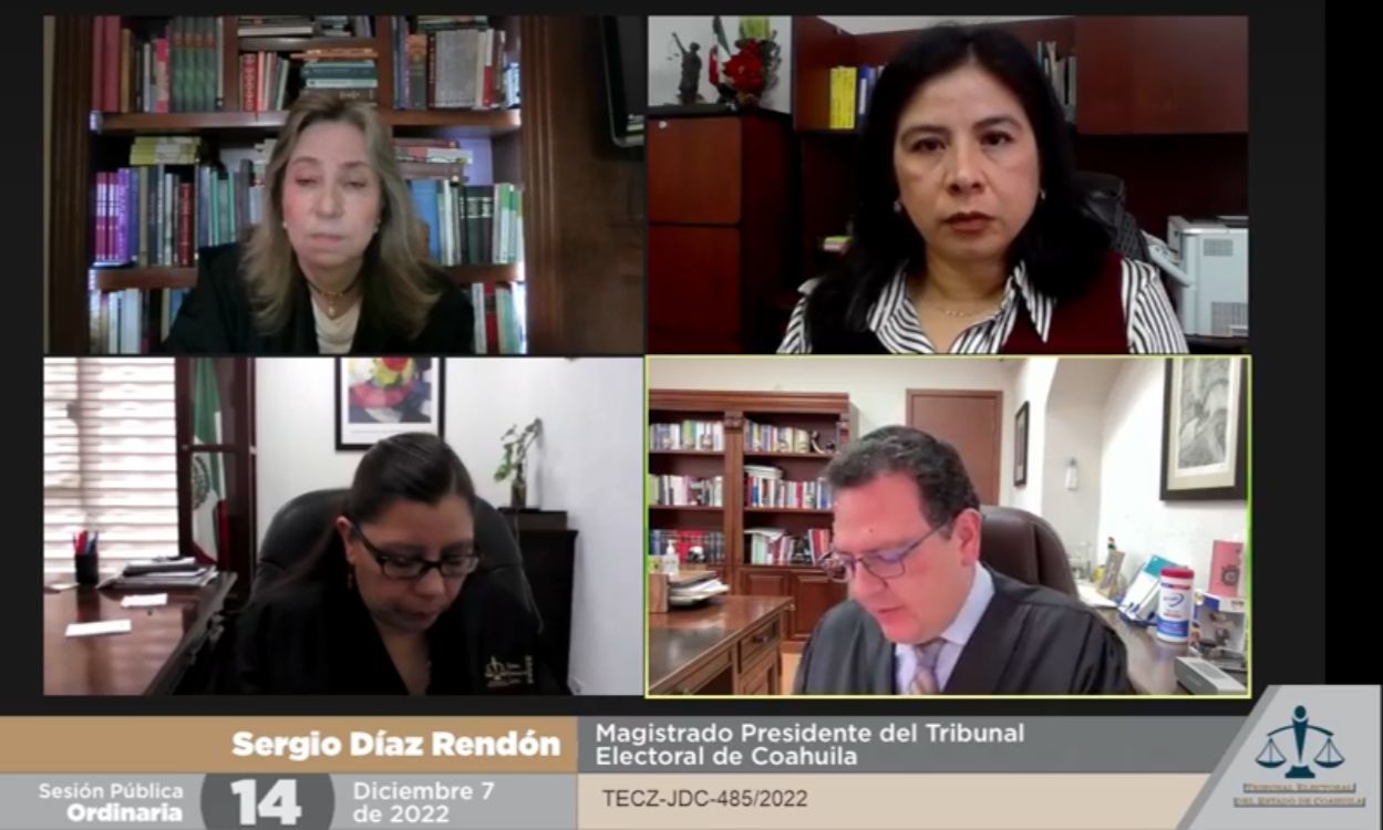 Ordena TEE frenar a Mejía y Salazar