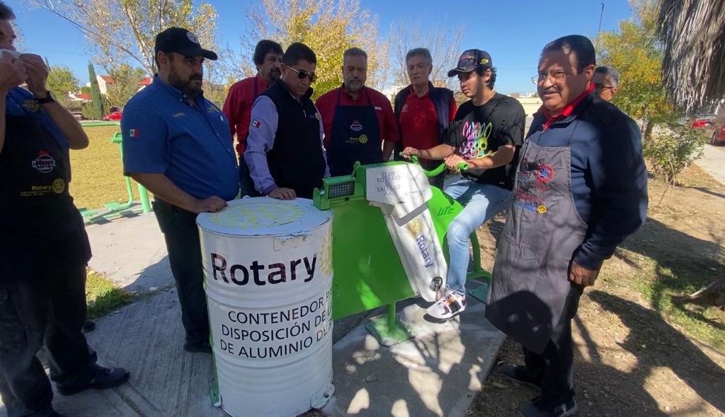 Desarrollan UTC y Club Rotario una manera creativa de reciclar