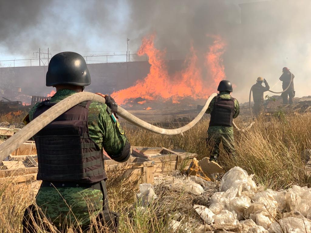 Investigan uso de predio como depósito clandestino de residuos peligrosos