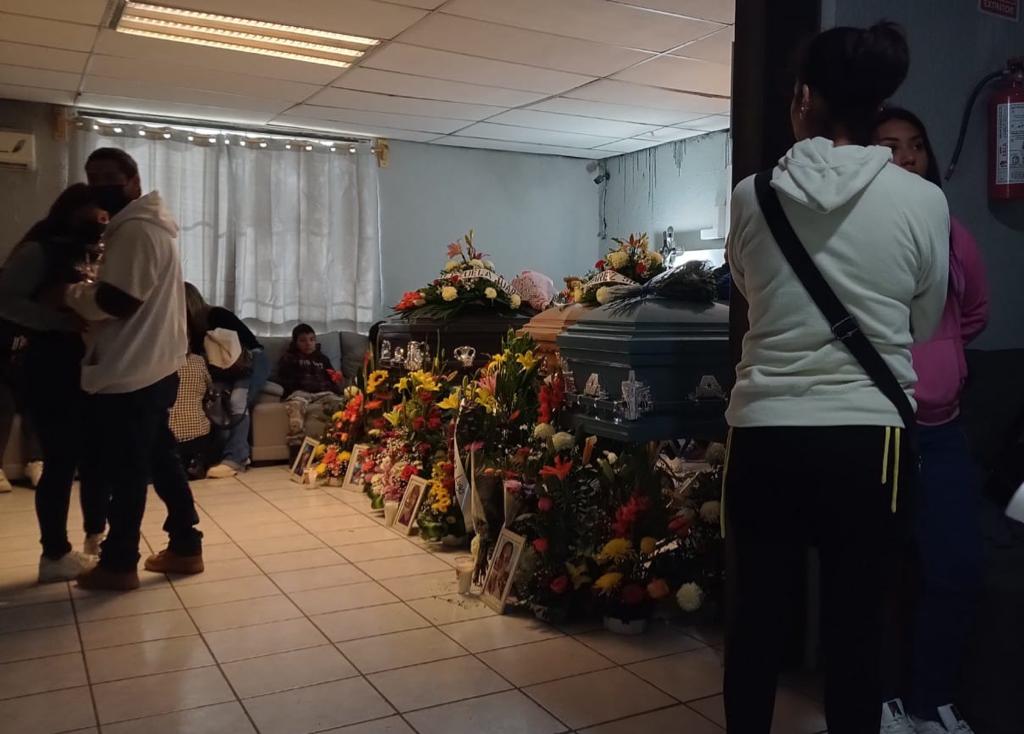 Despiden a los cuatro integrantes de la familia Juárez Rojas