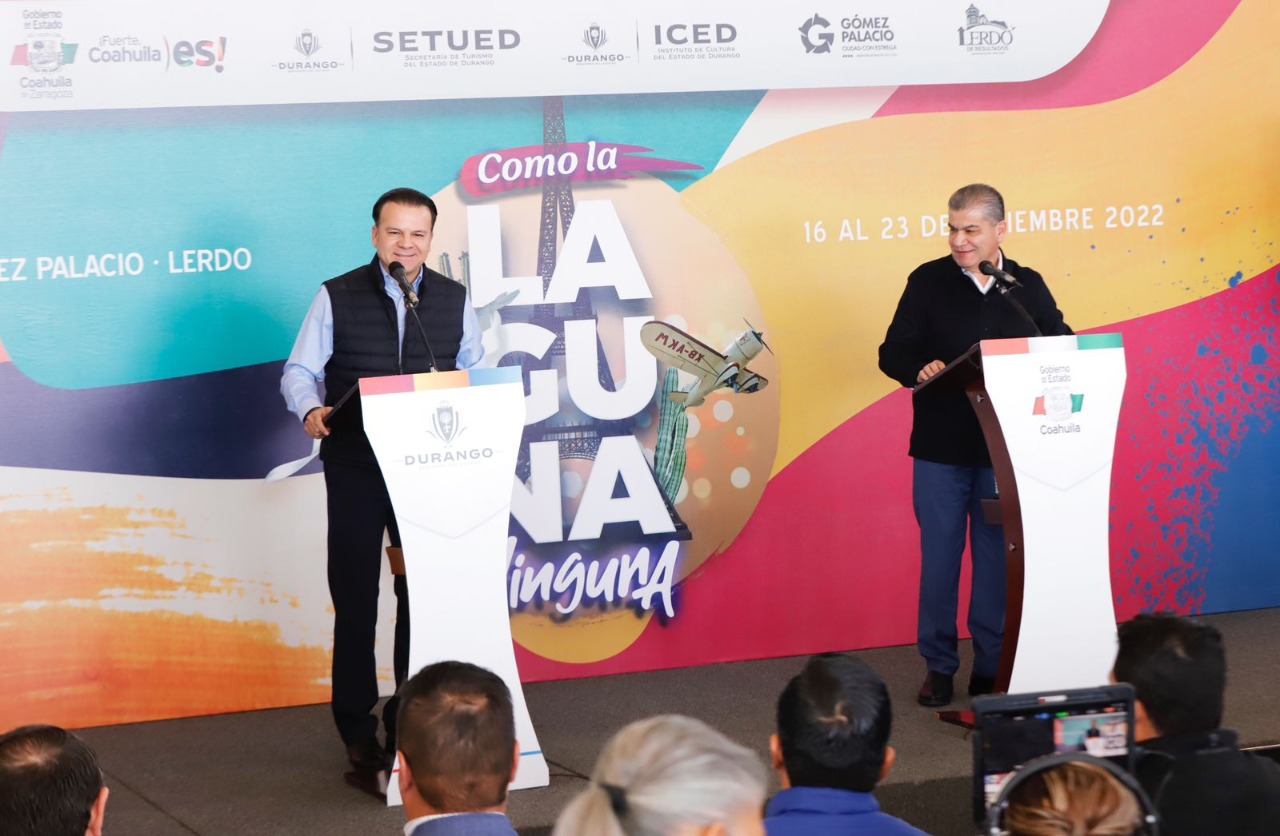 Presentan Coahuila y Durango el Festival “Como La Laguna, Ninguna”