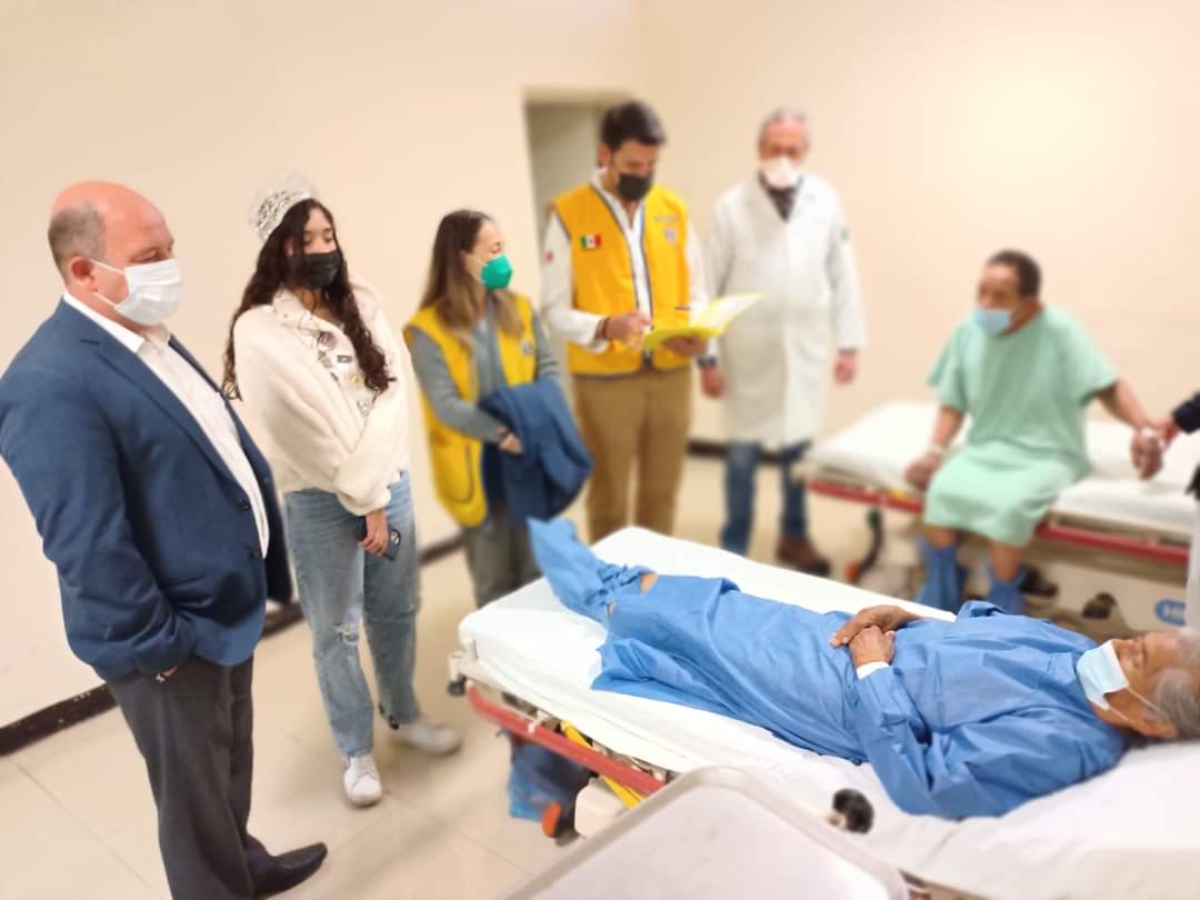 El Club de Leones de Sabinas coordina acciones con el sector salud