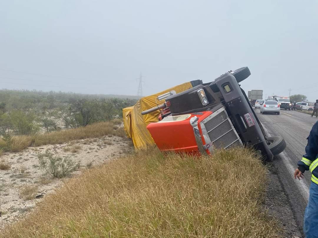 Accidente en la carretera Federal 57 tramo Allende – Nueva Rosita dejó un lesionado