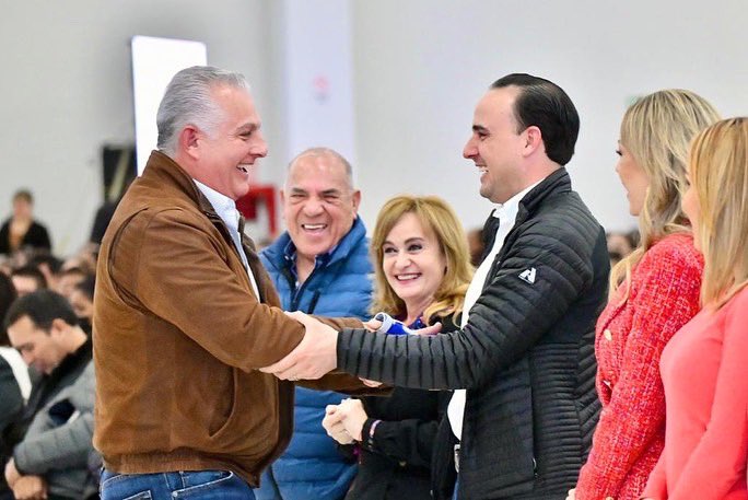 Román Cepeda le desea suerte a Manolo