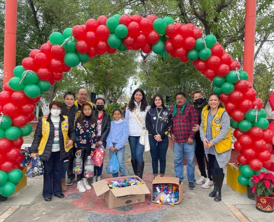 Comité de damas leonas visitan casa hogar en Acuña