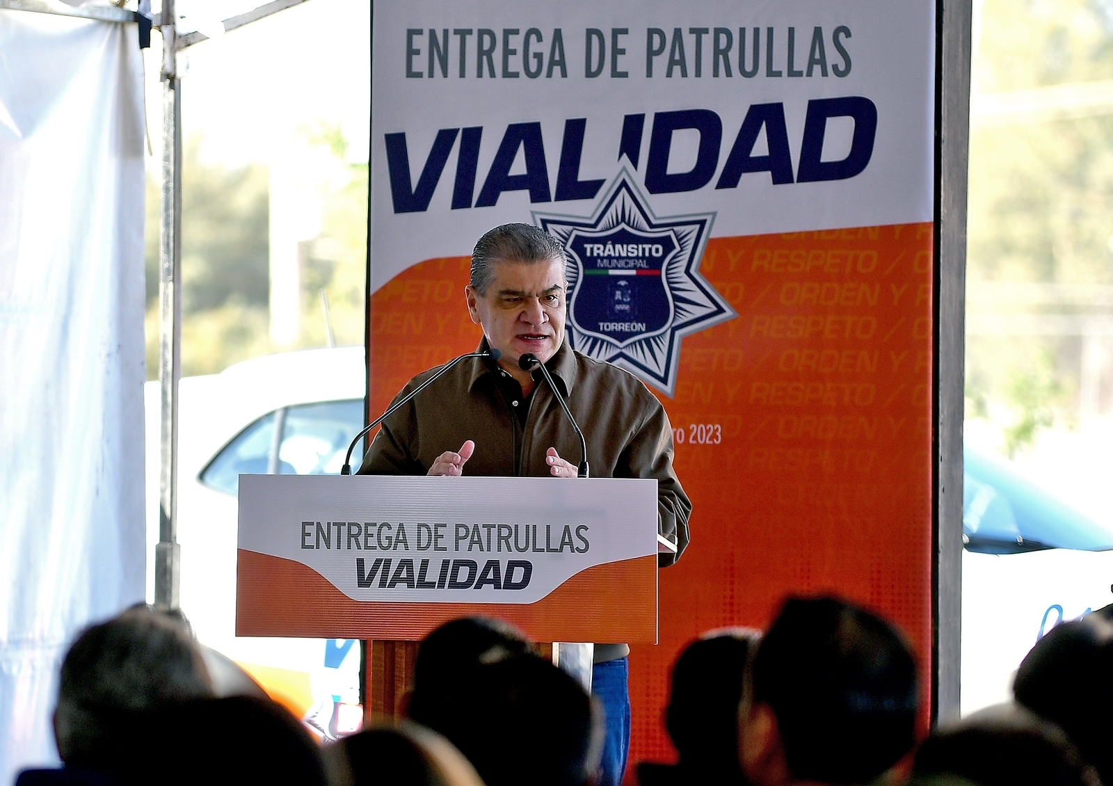 Entregan MARS y Cepeda patrullas de vialidad a Torreón