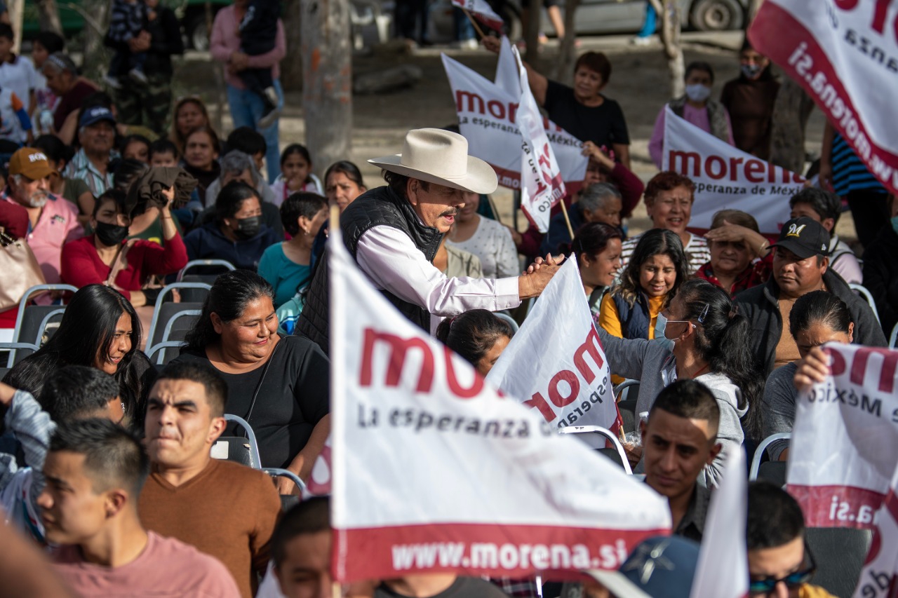 Lleva Guadiana su propuesta a Pueblo Insurgentes