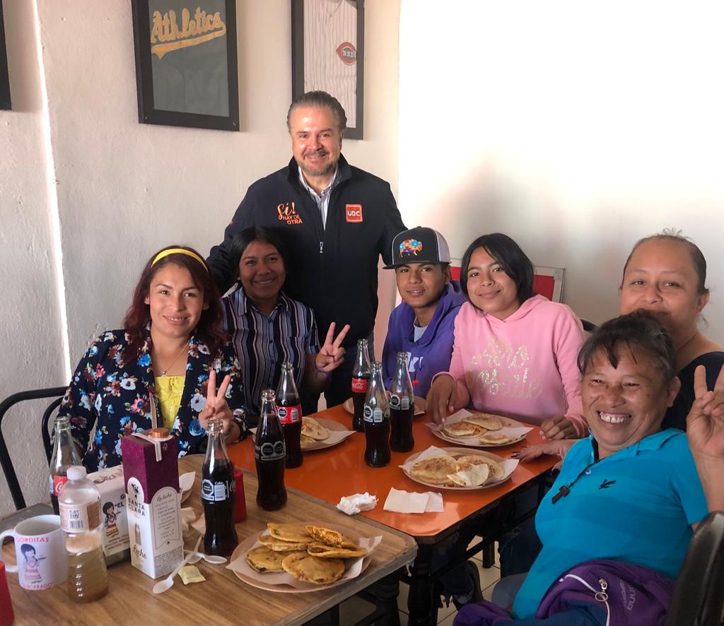 A través de diálogo y convivencia precandidato de UDC a la gubernatura conoce inquietudes de jóvenes y ciudadanos