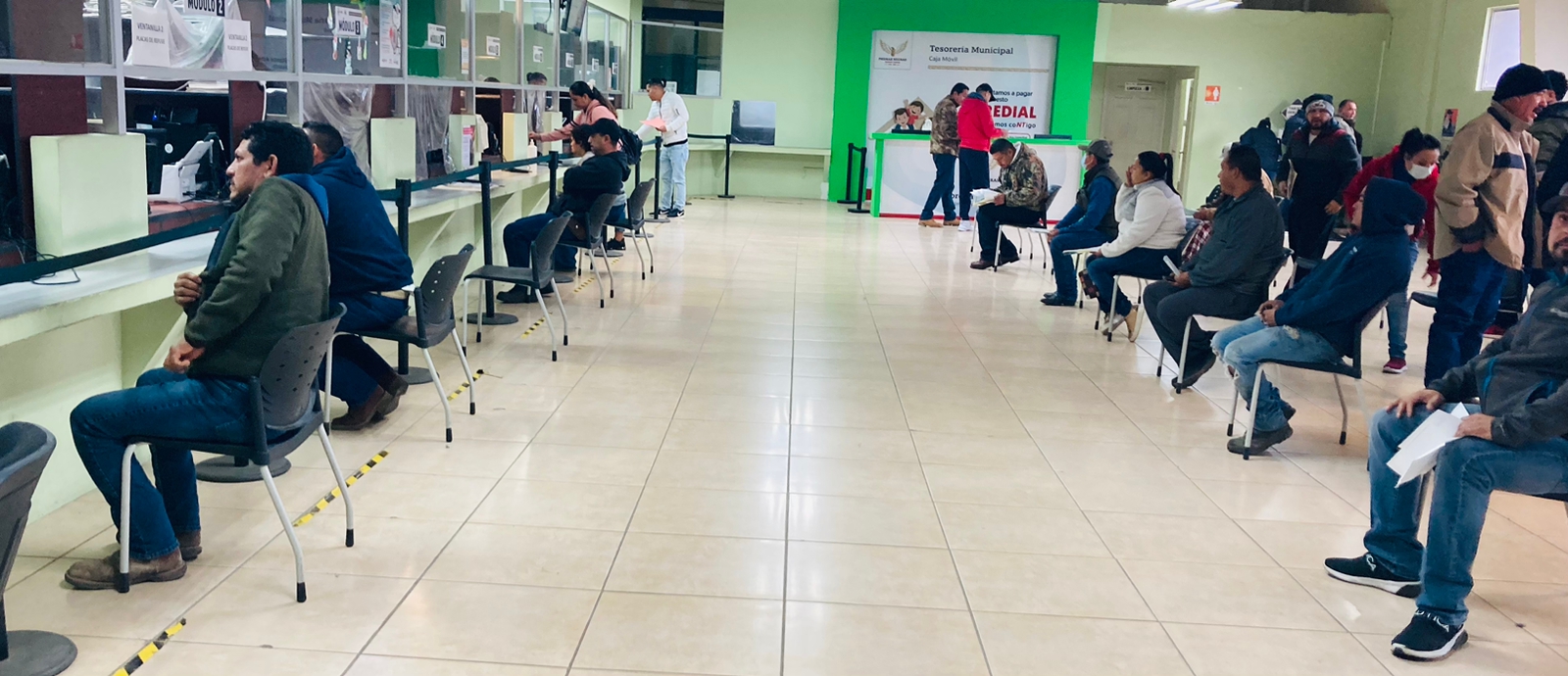 Listos los módulos externos para pago de derechos vehiculares