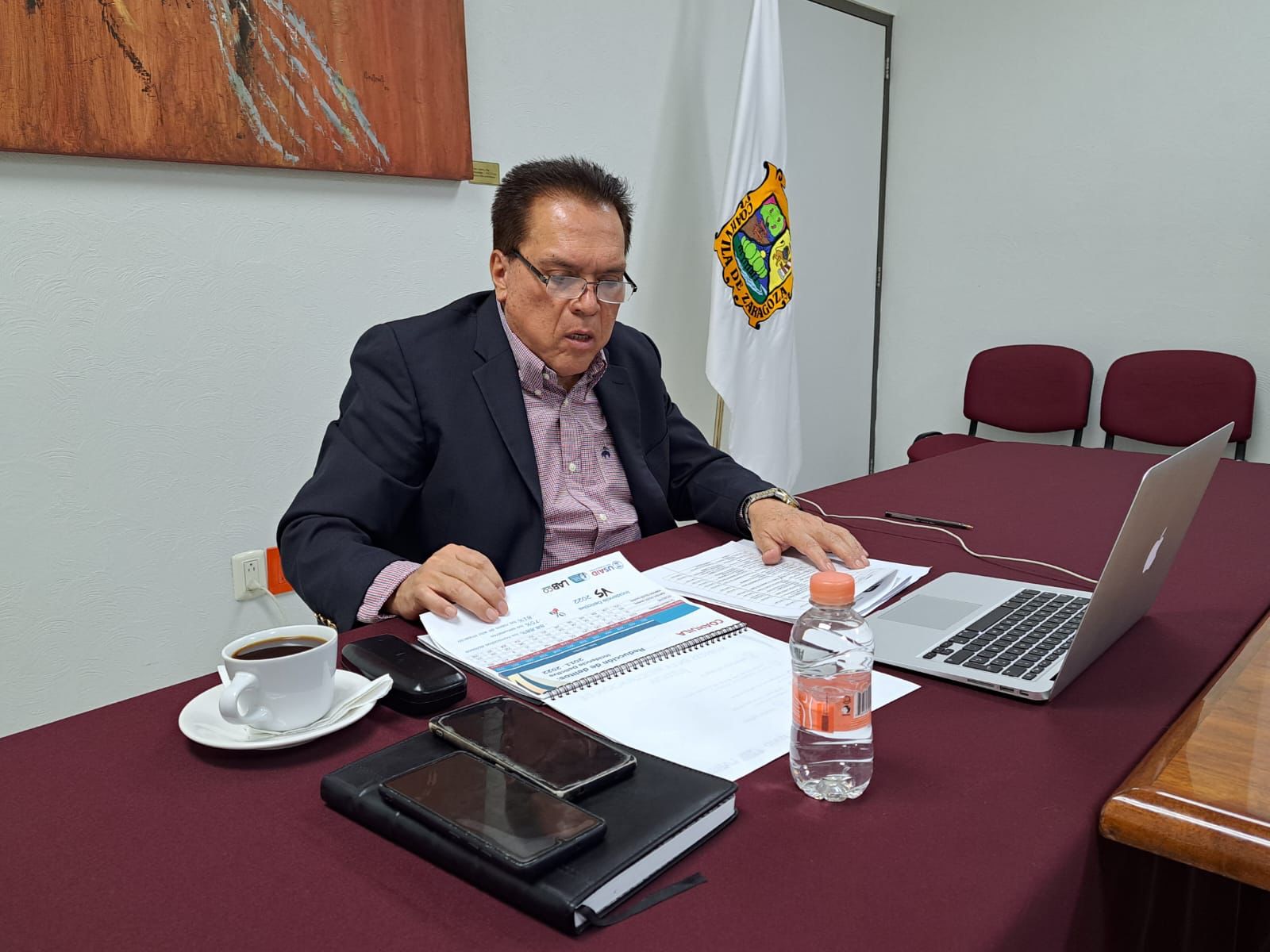 Destaca Fiscal logros en seguridad ante Iniciativa Privada