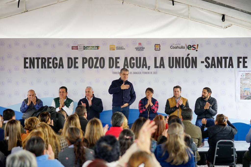 Entregan MARS y Cepeda obras hidráulicas por 20.2 millones de pesos