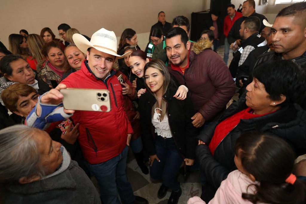 Obras para las colonias, barrios y ejidos de Coahuila: Manolo Jiménez