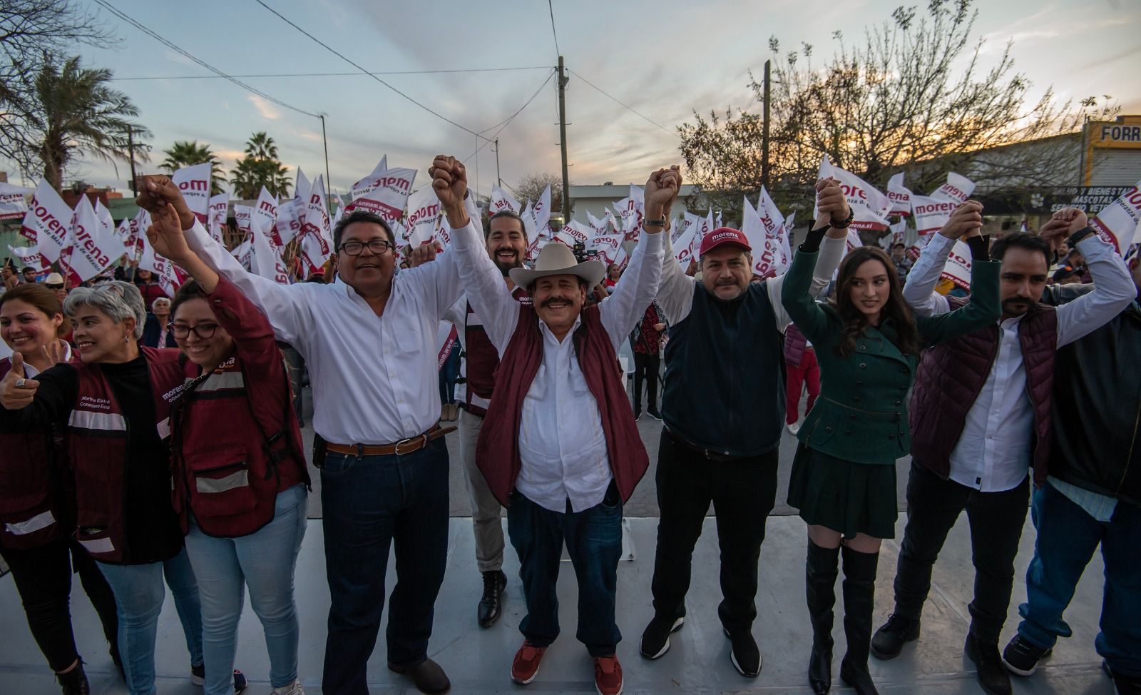 MORENA TRABAJARÁ PARA LOS QUE MENOS TIENEN”; CIERRA ARMANDO GUADIANA PRECAMPAÑA EN LA REGIÓN CENTRO