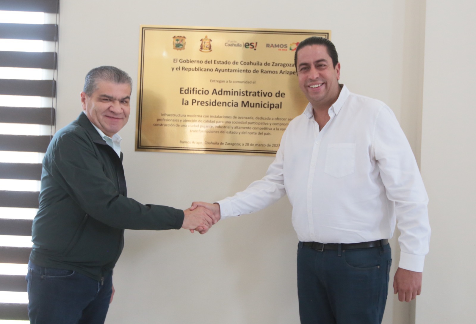 Reitero mi compromiso porque Coahuila siga por el camino del desarrollo y bienestar: MARS