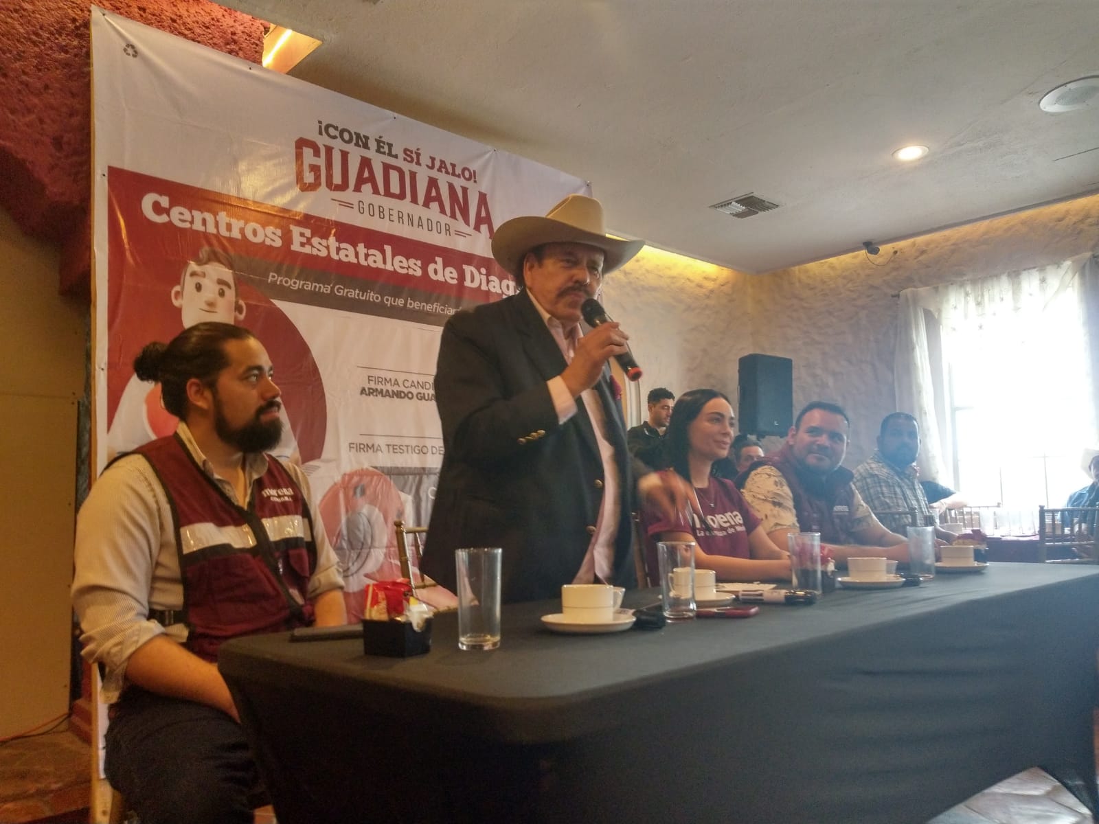 Siempre listo y vamos a abordar el tema que quieran: Guadiana