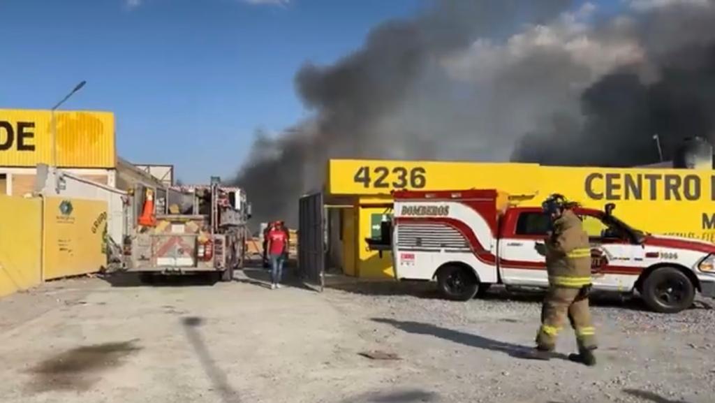 Se incendia bodega de MARESA 