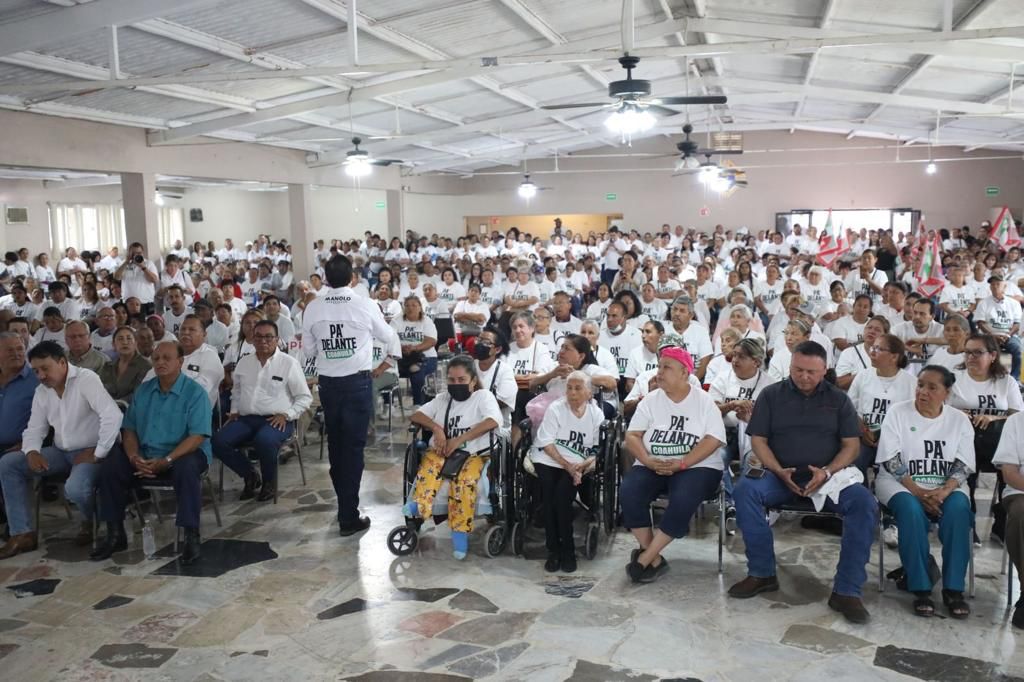 Con la fuerza de las mujeres y los jóvenes vamos pa’ delante: Manolo