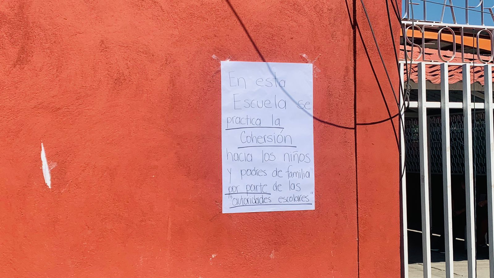 Acusan a docentes de la primaria Eliseo Loera Salazar por omisión de cuidados
