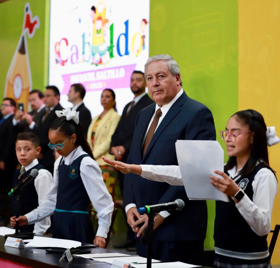 Presenta Cabildo Infantil 2023 sus propuestas para impulsar a Saltillo