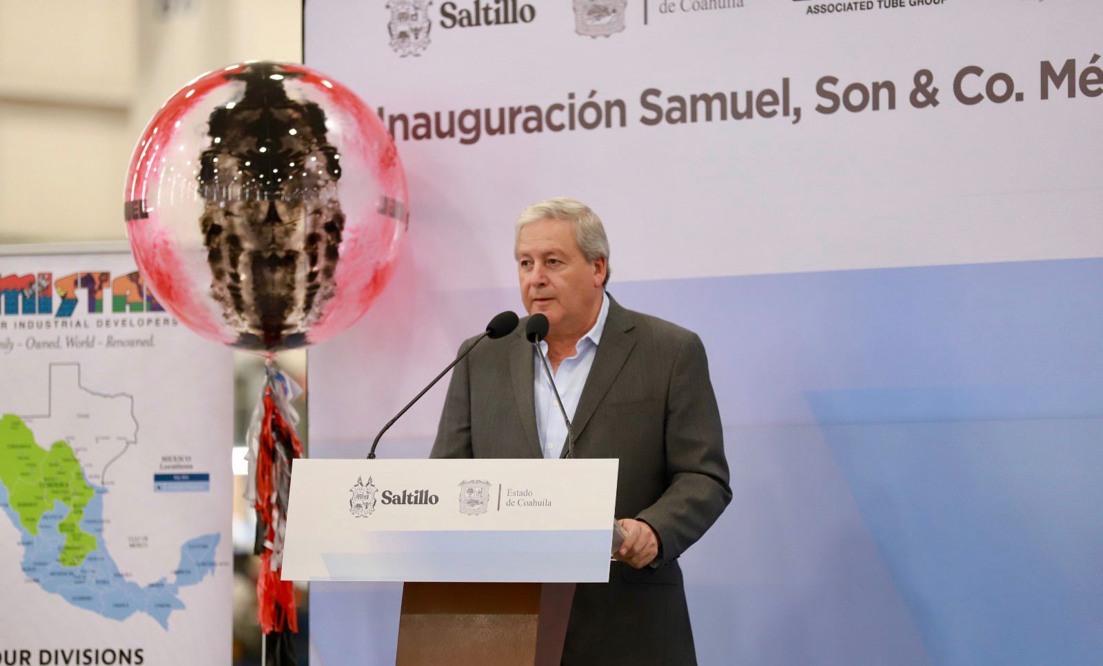 Asiste Chema Fraustro a arranque y anuncio de nuevas empresas