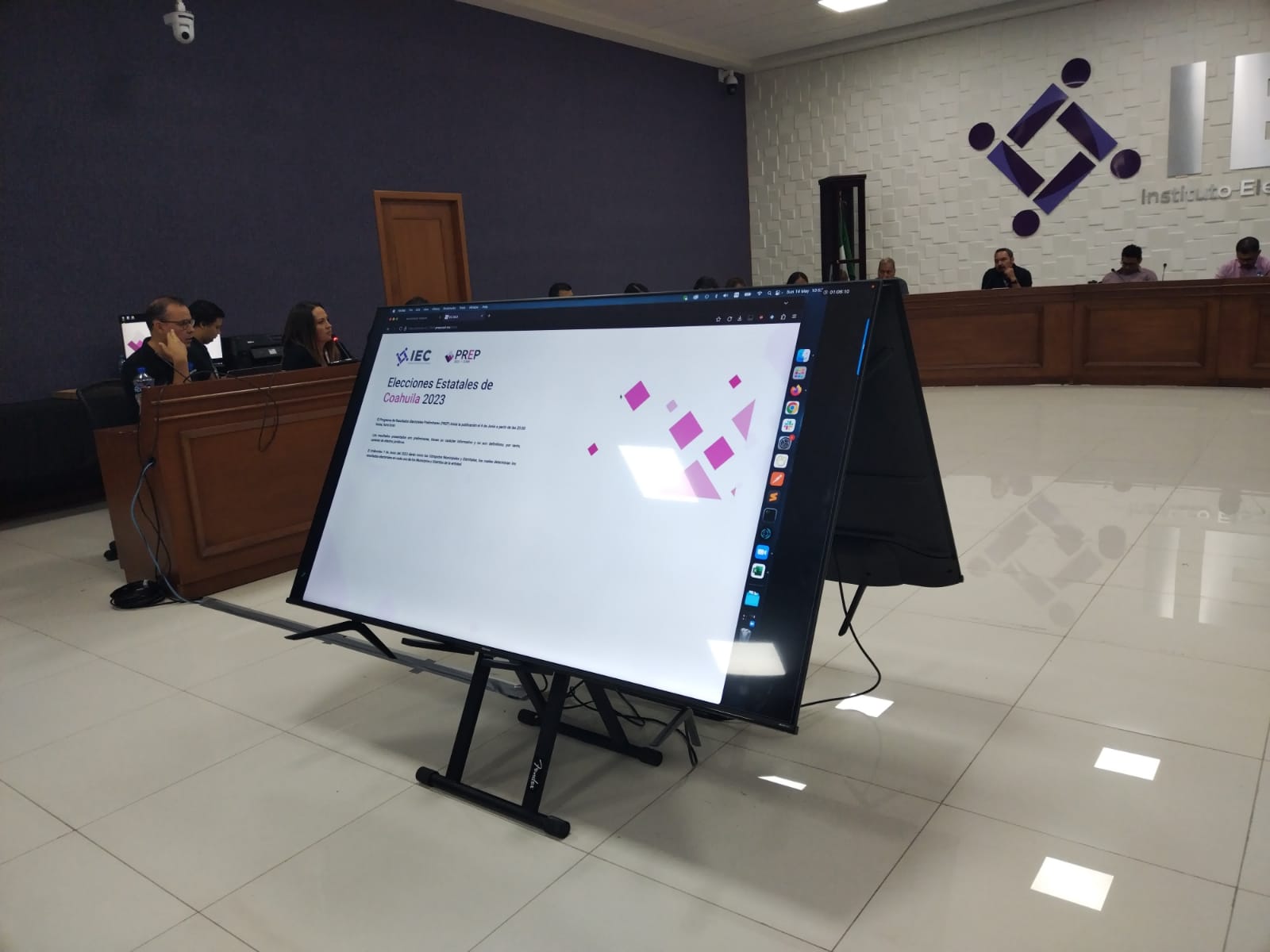 Garantizado, funcionamiento del PREP 