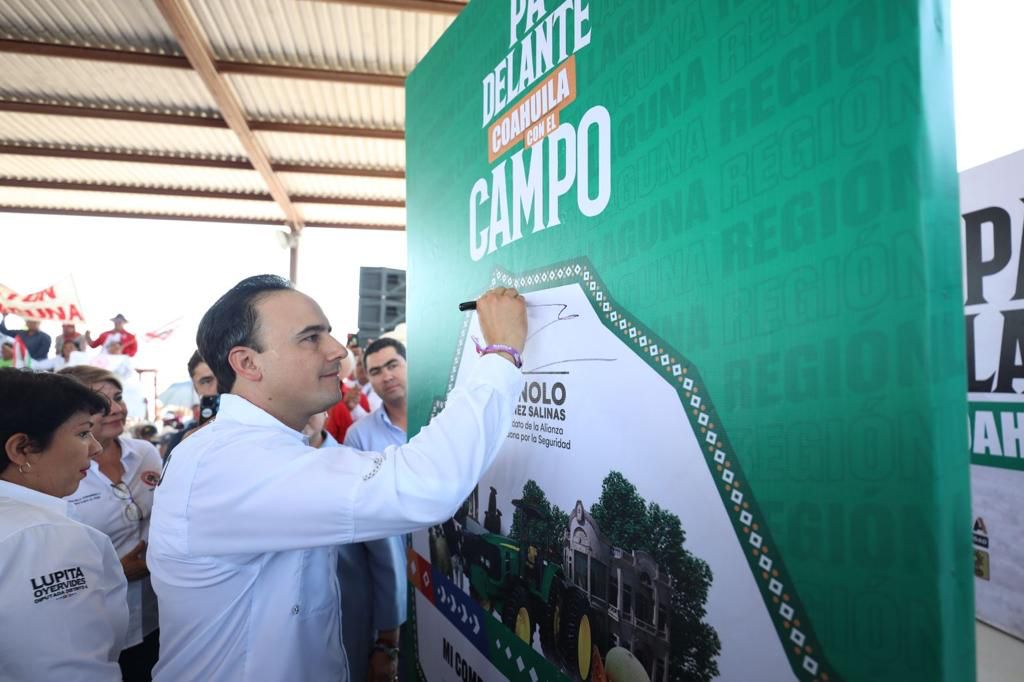 Todo mi compromiso y apoyo para el campo coahuilense: Manolo