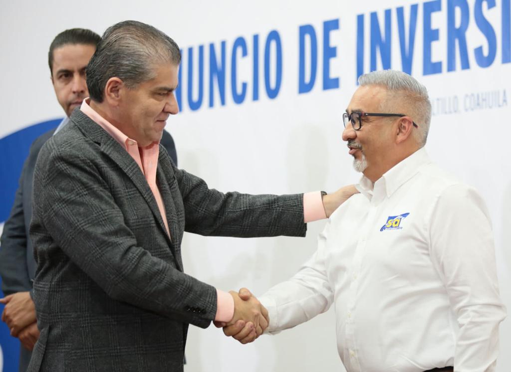 Cerrará Coahuila primer semestre de 2023 con 44 anuncios de inversión: Riquelme