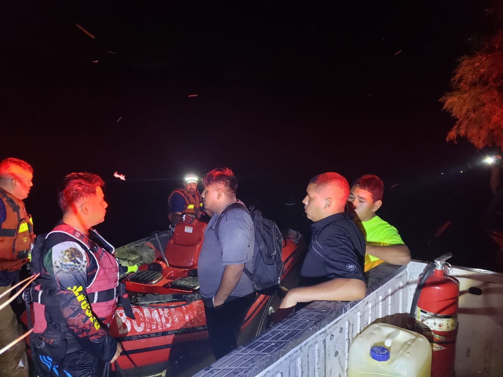 Salvan a migrante del las aguas del Río Bravo