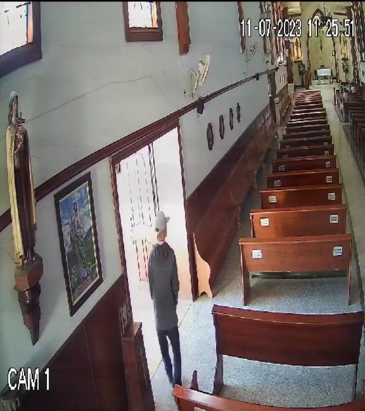 Otro robo en una iglesia