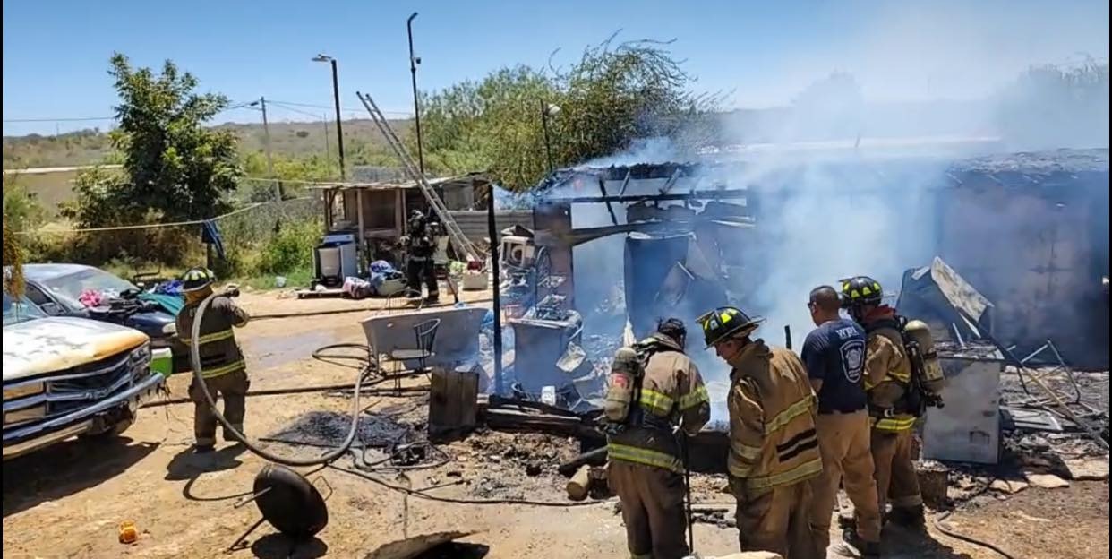 Infierno en Acuña: 6 incendios y murió una pequeña 