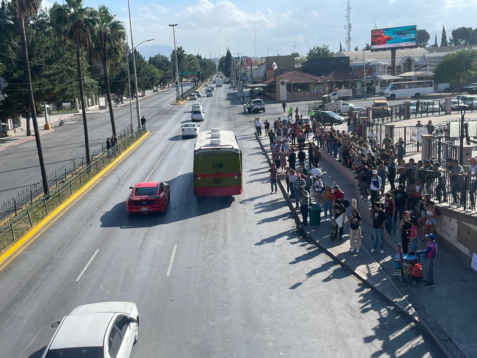 Liberan alumnos el V. Carranza 