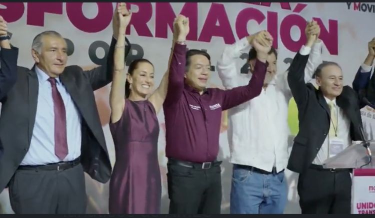 Oficializan: es Claudia; Marcelo rompe con la 4T